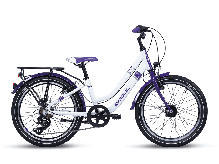 S'COOL chiX Twin alloy 20 7-S white / violet