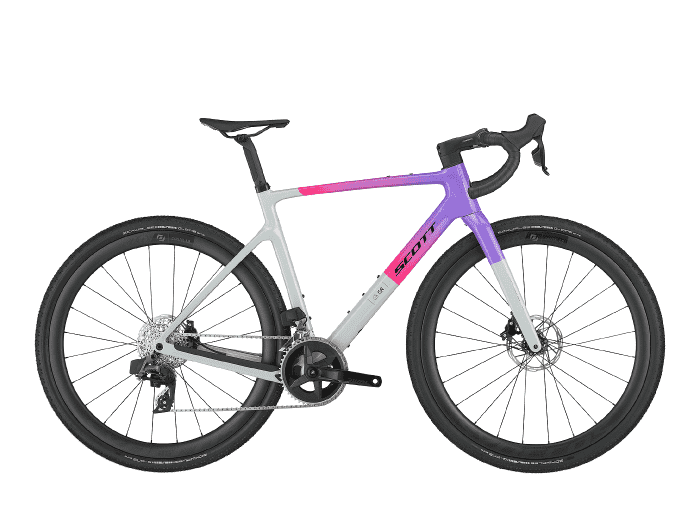 SCOTT Addict Gravel 20 XL | narwal grey/fade purple