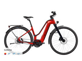 SIMPLON Chenoa Bosch CX / E14 SPEED Damen | XS | Cosmic Red Glossy/ Black Glossy