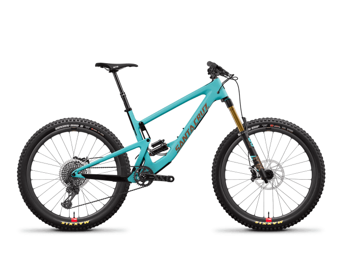 Santa Cruz Bronson XX1+ Reserve / Carbon CC / 27.5 | L | Industry Blue & Gold