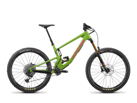 Santa Cruz Nomad X01 / Carbon CC / 27.5 | XL | Adder Green and Magenta | Race Face ARC Offset 30 27.5″ Rims