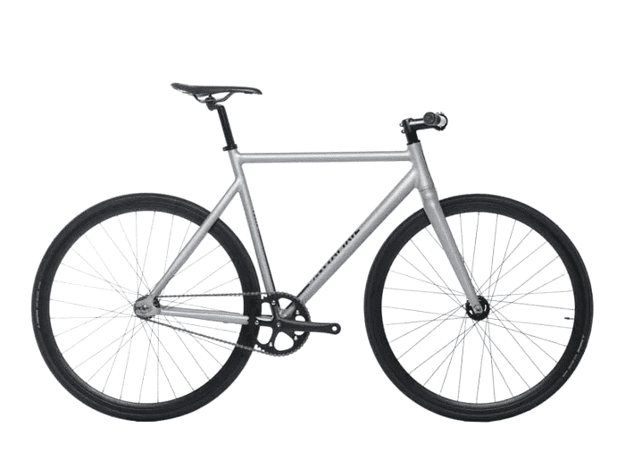 Santafixie Raval 55 cm | Matte Grey | Freilauf | Aluminium, 30 mm Profil, Santafixie