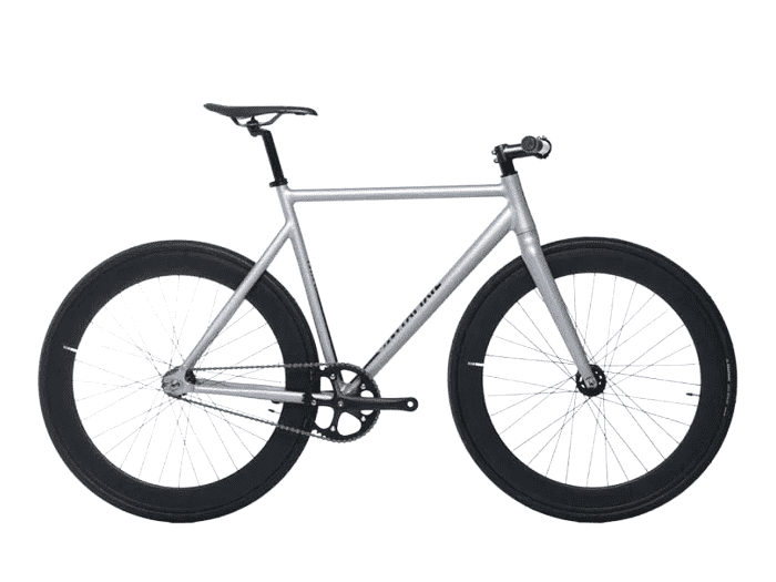 Santafixie Raval 58 cm | Matte Grey | Freilauf | Aluminium, 60 mm Profil, Santafixie