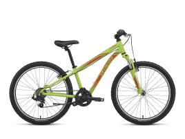 Specialized Boy's 7-Speed Hotrock 24 Monster Green/Nordic Red