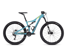 Specialized Rhyme FSR Comp Carbon 650B S | Satin Turquoise/Hyper Green/Black