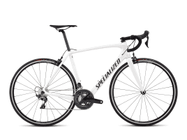 Specialized Men's Tarmac Comp 49 cm | Metallic White Silver/Satin Black Clean