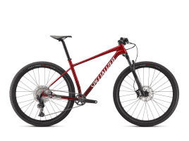 Specialized Chisel Comp XL | Gloss Red Tint Brushed / White