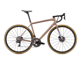 Specialized S-Works Aethos - Dura Ace Di2 54 cm | Flake Silver / Red Gold Chameleon Tint / Brushed Chrome