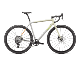 Specialized Crux Expert 61 cm | Gloss White Speckled / Dove Grey / Papaya / Clay / Lime