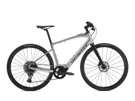 Specialized Turbo Vado SL 5.0 XL | Brushed Aluminum / Black Reflective