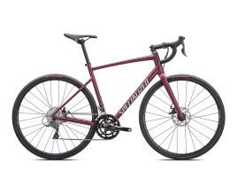 Specialized Allez 56 cm | Satin Maroon / Silver Dust / Flo Red