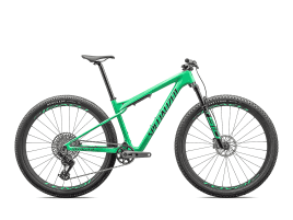 Specialized Epic World Cup Expert XL | Gloss Electric Green / Forest Green Pearl