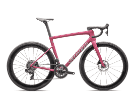 Specialized Tarmac SL8 Pro – SRAM Force eTap AXS 58 cm | Satin Pink Tint Over Silver Dust / Silver Dust