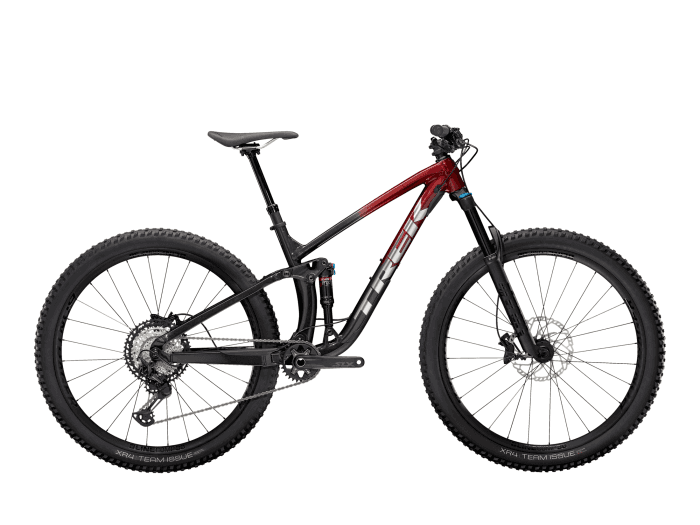 Trek Fuel EX 8 XT M | Rage Red to Dnister Black Fade