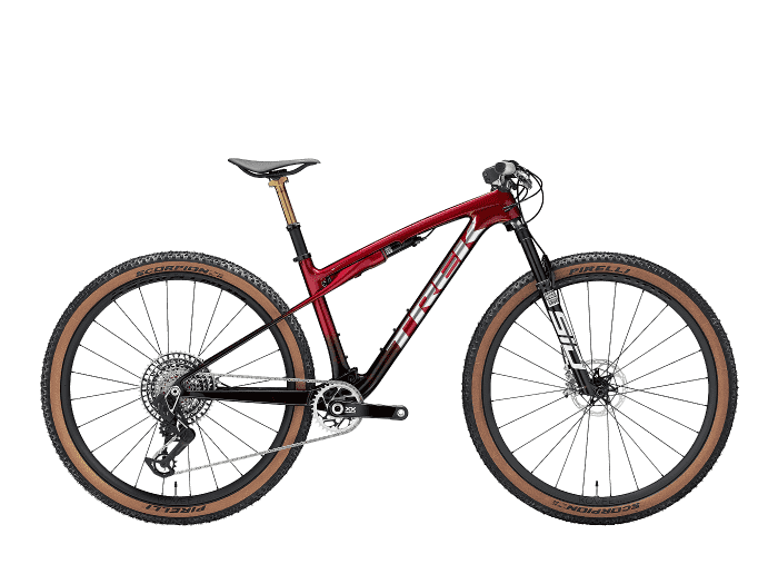 Trek Supercaliber SLR 9.9 XX AXS ML | Red Smoke Drizzle