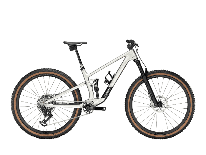 Trek Top Fuel 9.9 XX AXS XL | Lunar Silver