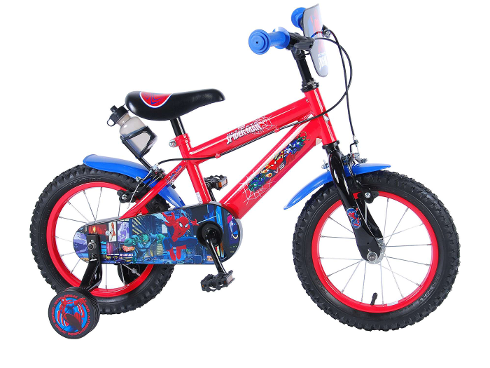 14 Zoll 14/" Kinderfahrrad Kinder Disney Jungen Fahrrad Rad BMX Spiderman Bike