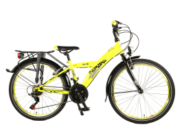 Volare Thombike 24 Zoll 21-Gang Ready To Ride Neon Gelb