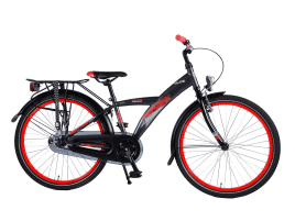 Volare Thombike 24 Zoll Ready To Ride Satin Anthrazit Rot
