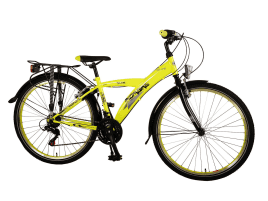 Volare Thombike 26 Zoll 21-Gang Ready To Ride Neon Gelb Schwarz