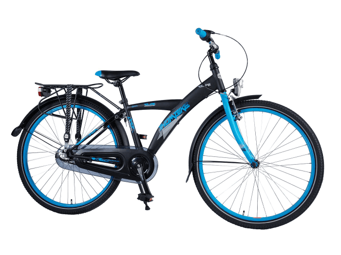 Volare Thombike 26 Zoll 3-Gang Ready To Ride Satin Schwarz Blau