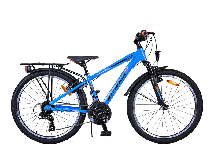 Volare Cross 24 Zoll blau / schwarz | Freilauf