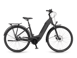 Winora Tria N8 46 cm | microchip grey - glossy