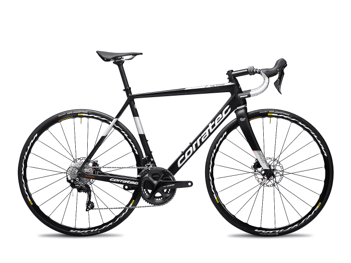 corratec CCT Team PRO Disc 46 cm | black / chrome silver