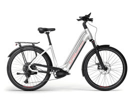 corratec Life CX7 12S ABS 42 cm | silver / red / cool gray