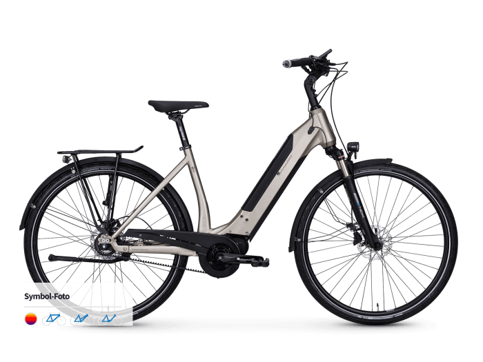 e-bike manufaktur 5NF Connect Diamant | 50 cm | cremeweiss matt