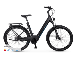 e-bike manufaktur 5NF Bosch Performance Line CX Diamant | 60 cm | schwarz matt