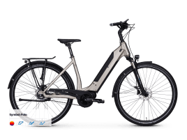 e-bike manufaktur 5NF Continental Prime Unisex | 45 cm | schwarz matt