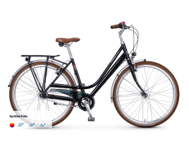 vsf fahrradmanufaktur S-80 55 cm | schwarz glänzend | Rücktrittbremse