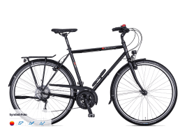 vsf fahrradmanufaktur T-300 27-Gang Diamant | 62 cm | Blau matt