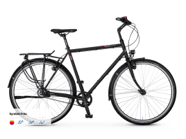 vsf fahrradmanufaktur T-300 Diamant | 52 cm | ebony matt | Shimano Nexus 8-Gang Premium Freilauf