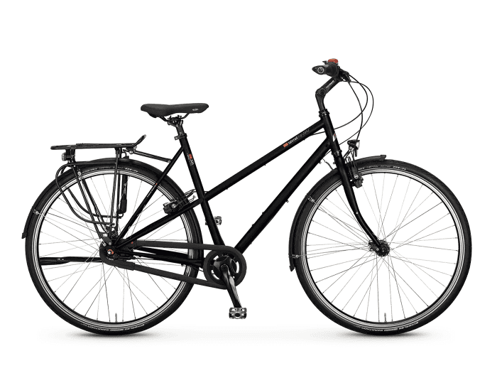 vsf fahrradmanufaktur T-300 Anglais | 60 cm | ebony matt | Shimano Alfine 8-Gang Freilauf